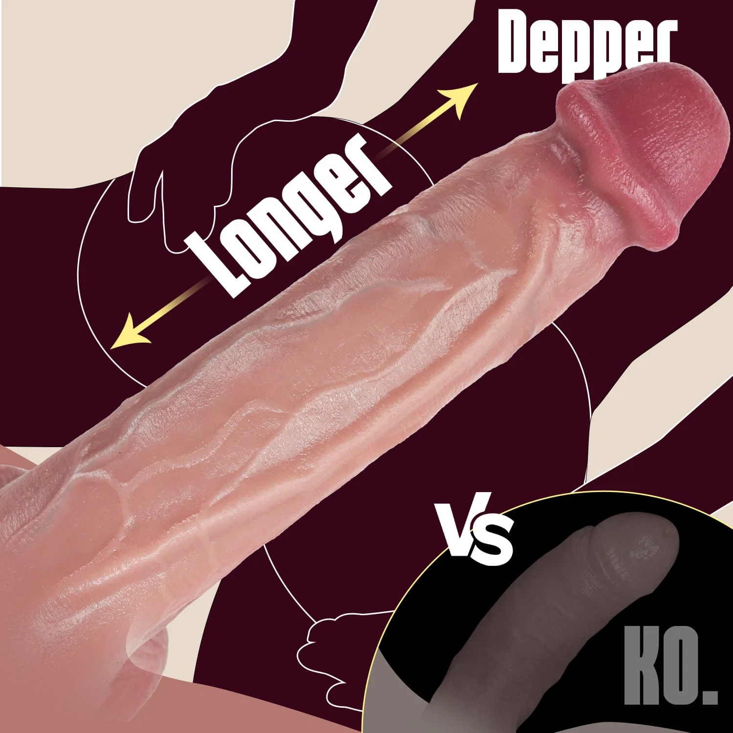 hercules thick realistic dildo for g spot pleasure hercules thick realistic dildo for g spot pleasure